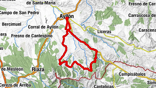 Ayllón - Iglesia de Santa María la Mayor - Valvieja - Iglesia de San Juan Bautista