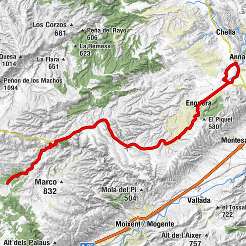 Sima - Navalón de Arriba - Virgen de Belén - Navalón de Abajo