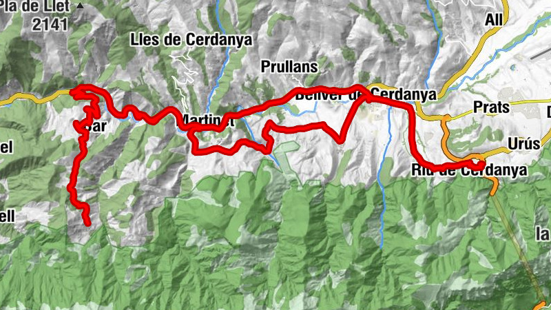 Sant Joan de Riu - Sant Julià de Pedra - Santa Maria i Sant Jaume - Riu de Cerdanya