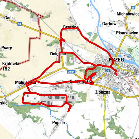 Brzeg - Czerwone Koszary - Kościół pw. Najświętszej Maryi Panny Różańcowej