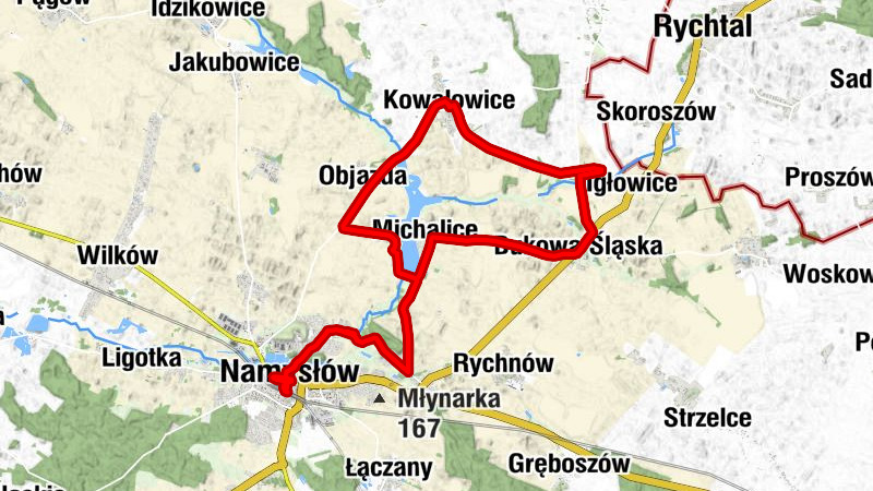 Namysłów - Kościół pw. Świętego Jakuba Starszego - Kościół pw. Świętej Trójcy - Kaplica pw. Przenajświętszej Krwi Chrystusa