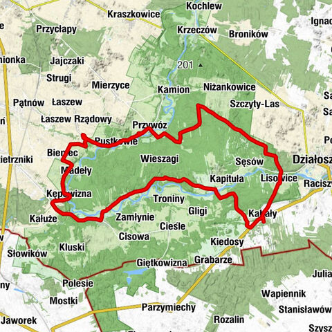 Kabały - Węże - Kuźnica - Bugaj