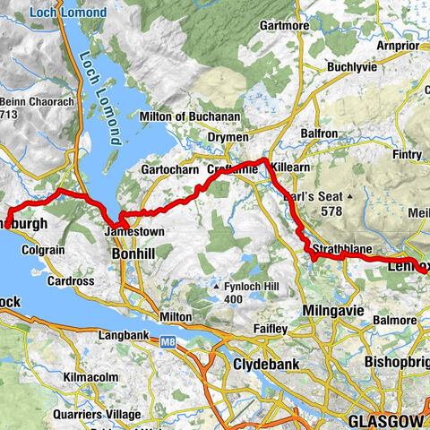 Helensburgh - Helensburgh Parish Church - The Cruin - Lennoxtown