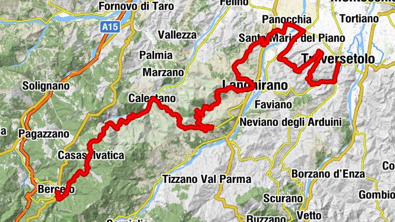 Berceto - Chiesa di San Michele Arcangelo - Monte Cagliara - Traversetolo