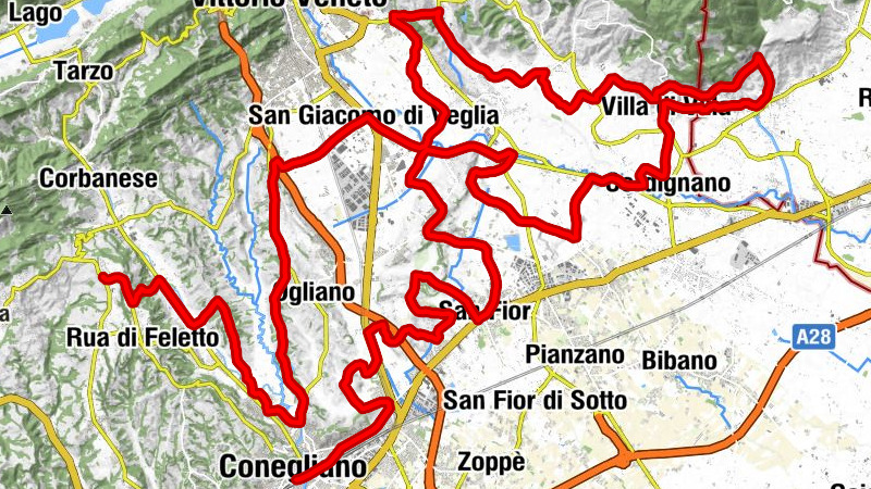 Conegliano - Chiesa di San Rocco - Vittorio Veneto - San Pietro di Feletto