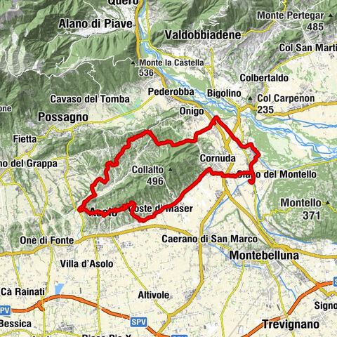 Crocetta del Montello - Villa Castagna - Chiesa Parrochiale - Chiesa di San Gottardo o dell'Angelo