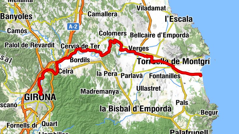 Girona - Sant Vicenç de les Roquetes - Església de Sant Llorenç de les Arenes - Pineda d'en Negre