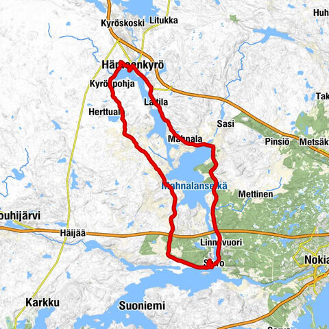 Hämeenkyrö - Kyröspohja - Kalkunmäki