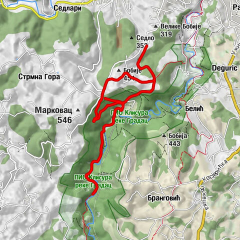 Ваљево - Попово врело - Етно еколошко домаћинство Скок по скок