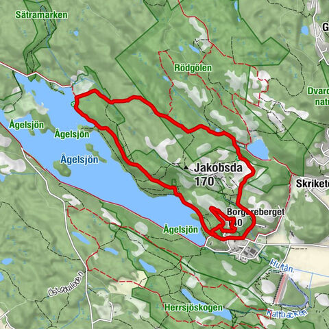 Kvillinge församling - Borgareberget - Snålviken - Hultsbruk