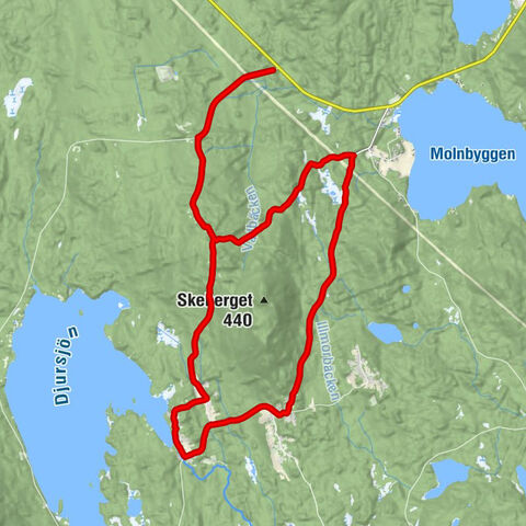 Leksands kommun - Gropen - Skålhol - Skeberg