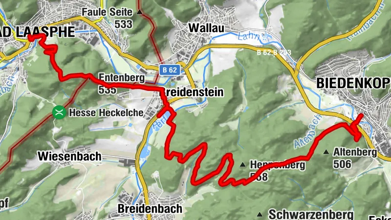 Lahnwanderweg stage 03 Bad Laasphe – Biedenkopf