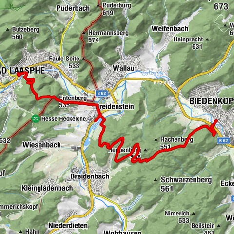 Lahnwanderweg stage 03 Bad Laasphe – Biedenkopf