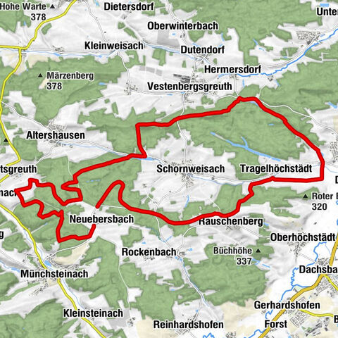 Schöne Tour für Jung und Alt. Start und Ende ist bei Neuebersbach