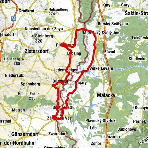 March Panorama Bike Route