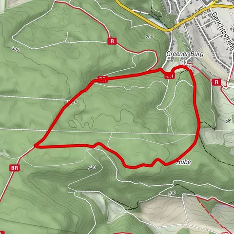 Rundwanderung Greener Wald - Burgweg, Einbecker Weg