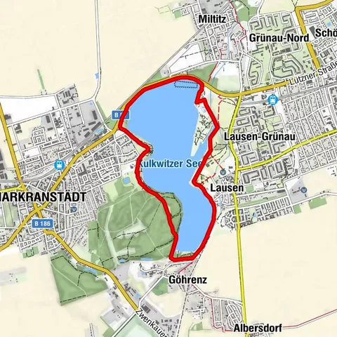 Seerundweg am Kulkwitzer See