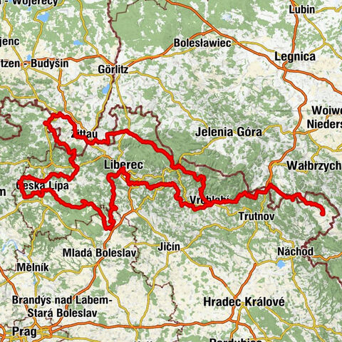 Via Sacra - tschechische Radpilgerroute