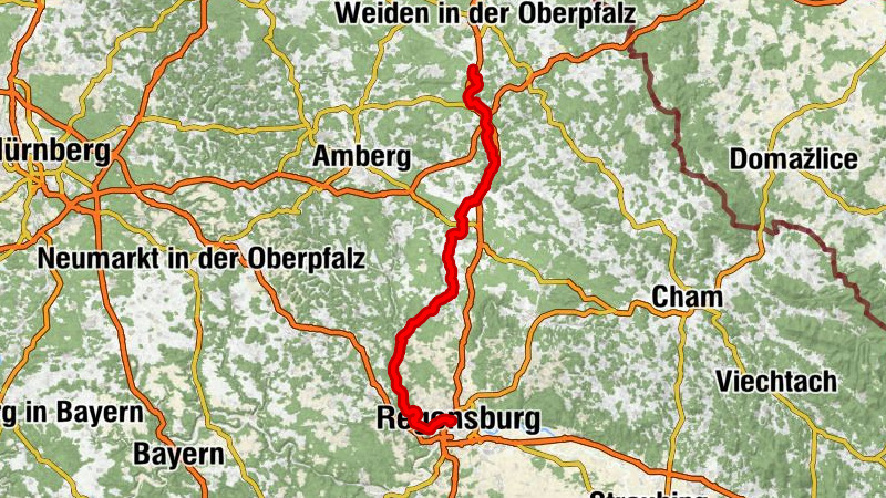 Naabtal-Radweg
