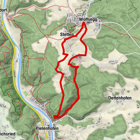 Wolfsfährte zur Weißen Frau - Schlaufenweg am Jurasteig