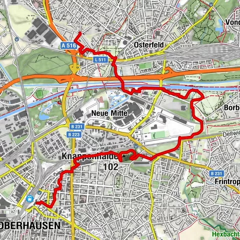 Urban.Trail - Erlebnis.Pfad durch Oberhausen