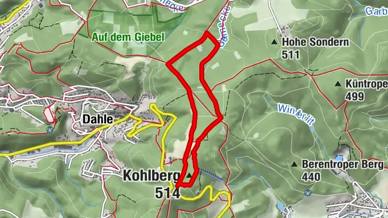 Heimatweg Kohlberg in Neuenrade - A7