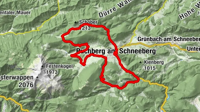 Schneeberg route