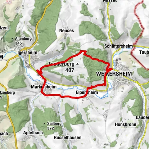 LT 18 Rund um den Tauberberg