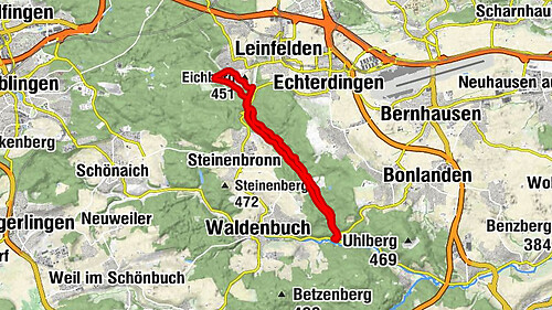 Sieben Mühlen Tal Waldenbuch, Deutschland