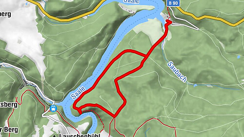 Wandern rund um Harra und Mühlberg