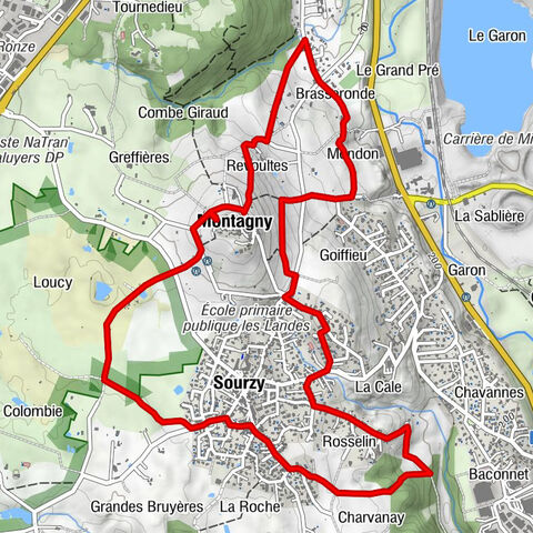 Mountain bike route 230 - The Old Town