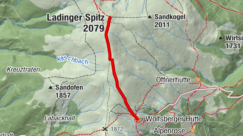 Wolfsberg: Ladinger Spitze
