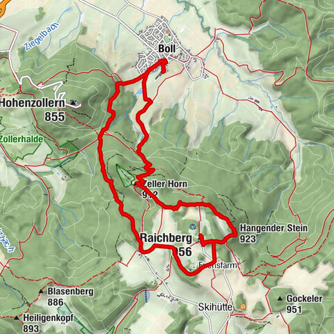 Rund um Hohenzollern