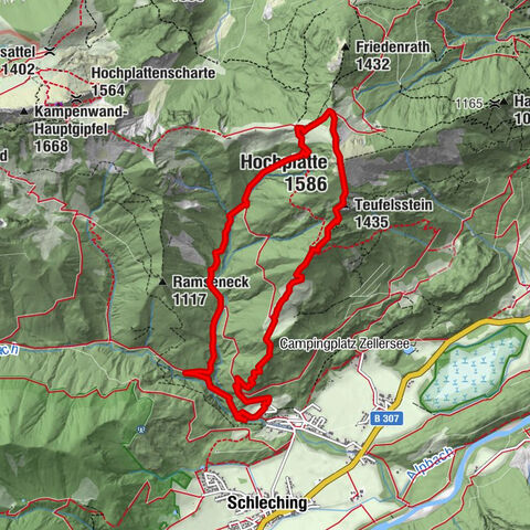 Teufelstein und Hochplatte