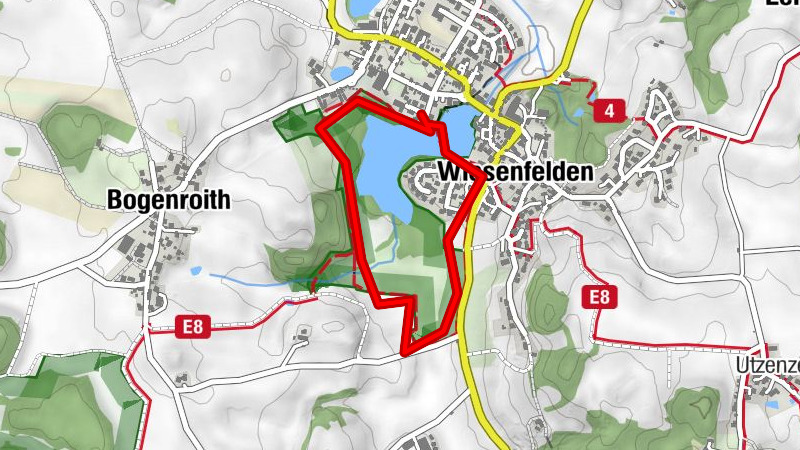 Barrierefreier Rundweg