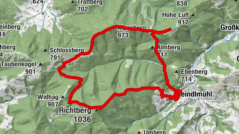 4 Gipfel rund um den Gahberg (Weyregg)
