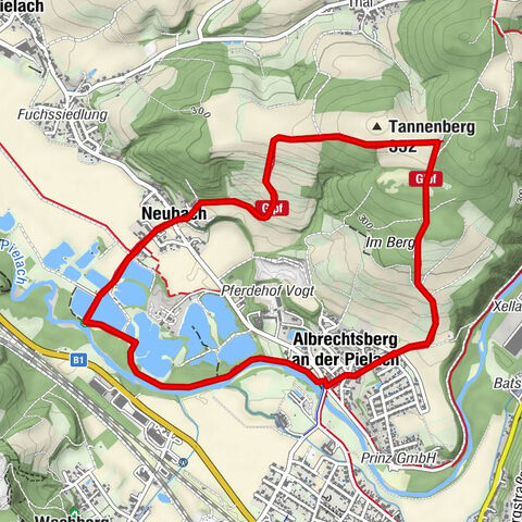 Gipfelkreuz-Rundwanderweg - Loosdorf