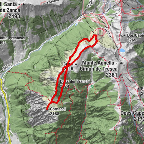 Tour of Monte Cornon