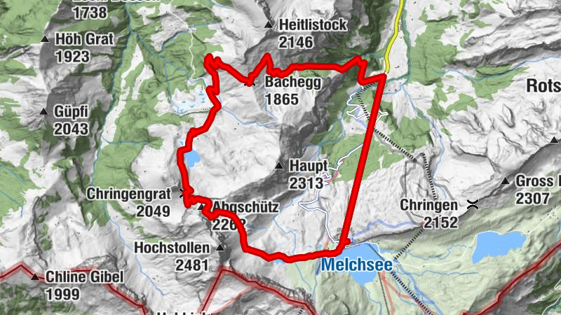 Panorama Wanderung Melchsee-Frutt - Abgschütz - Älggialp - Stöckalp