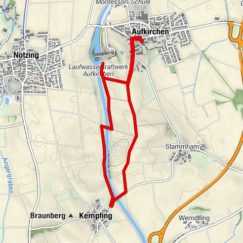 Am Ende der Basislinie von München