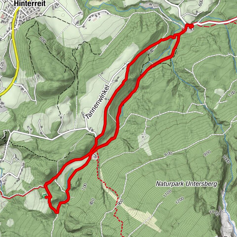 From Latschenwirt over Tannenwinkel to Wolfschwang