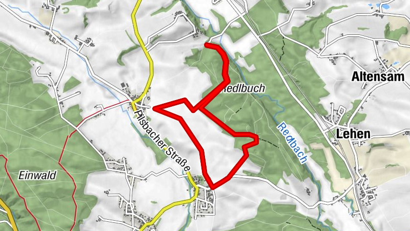 Redlbuch - Unterpilsbach - retour